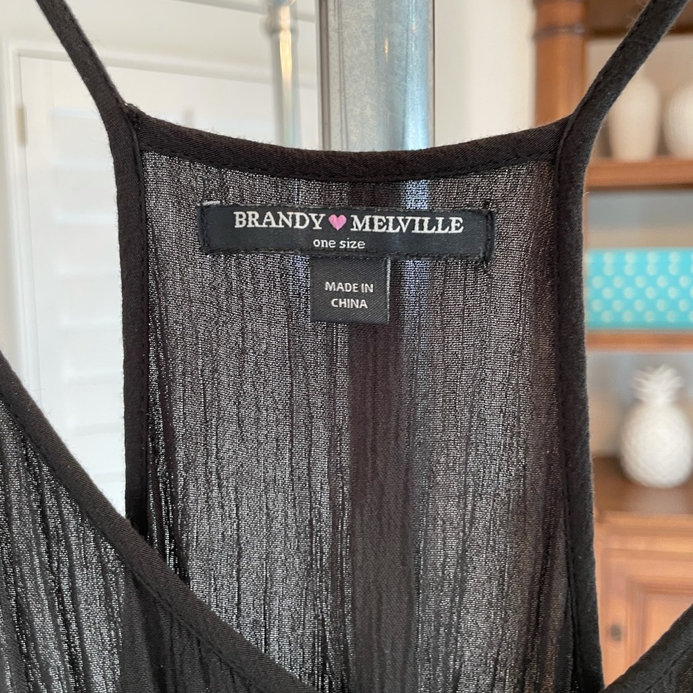Brandy Melville black romper - Picture 4 of 5